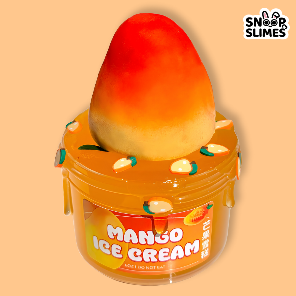 Mango Ice Cream Slime