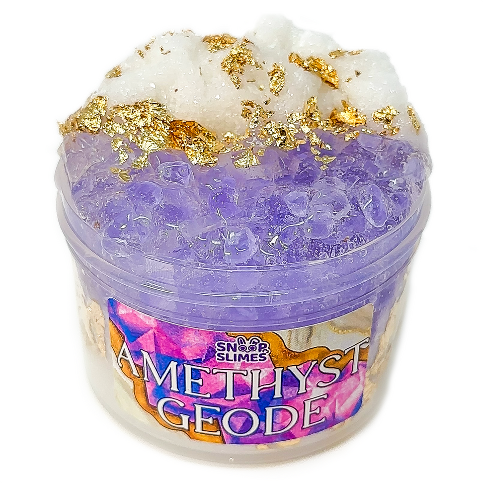 Amethyst Geode Slime | Snoopslimes – snoopslimes