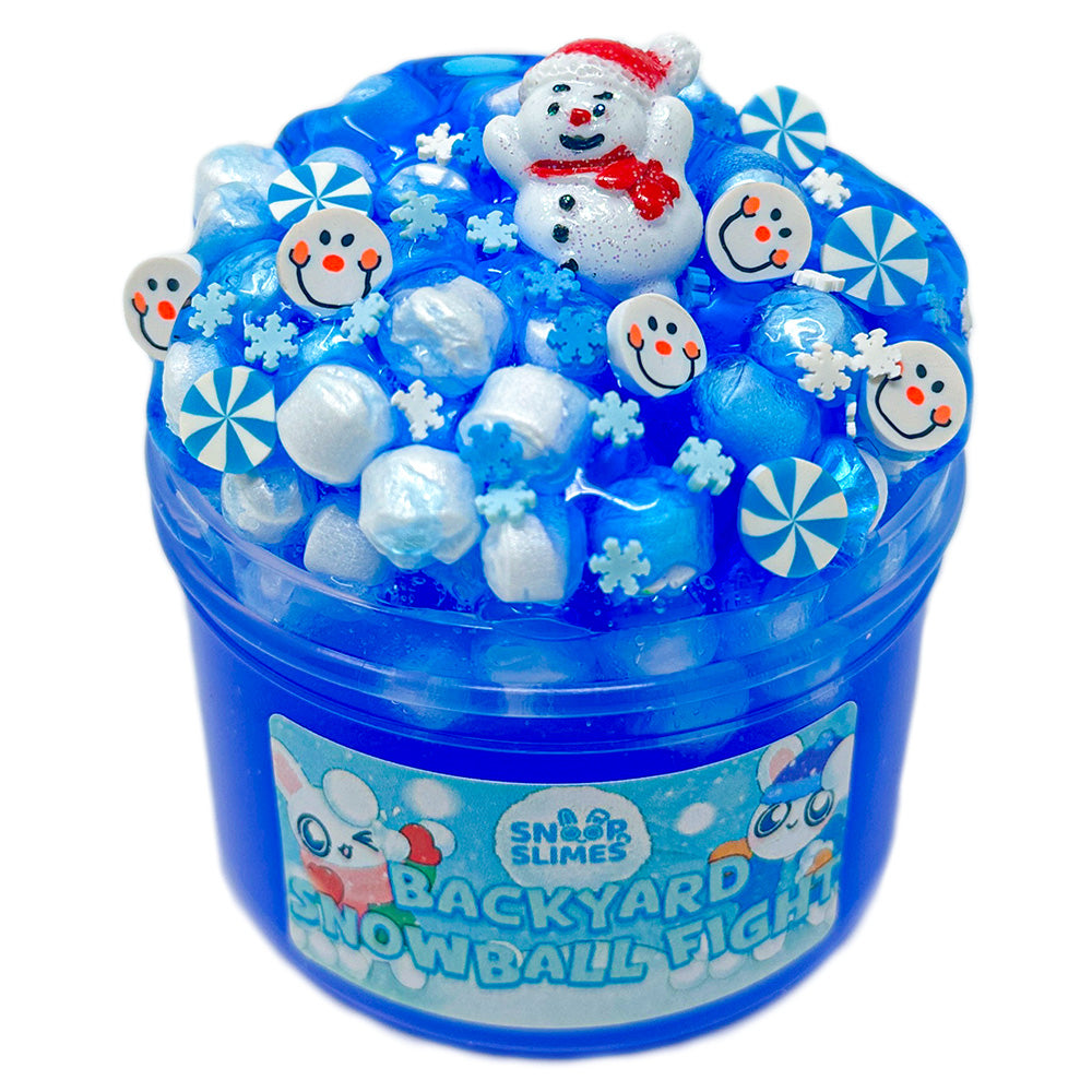 Backyard Snowball Fight Slime