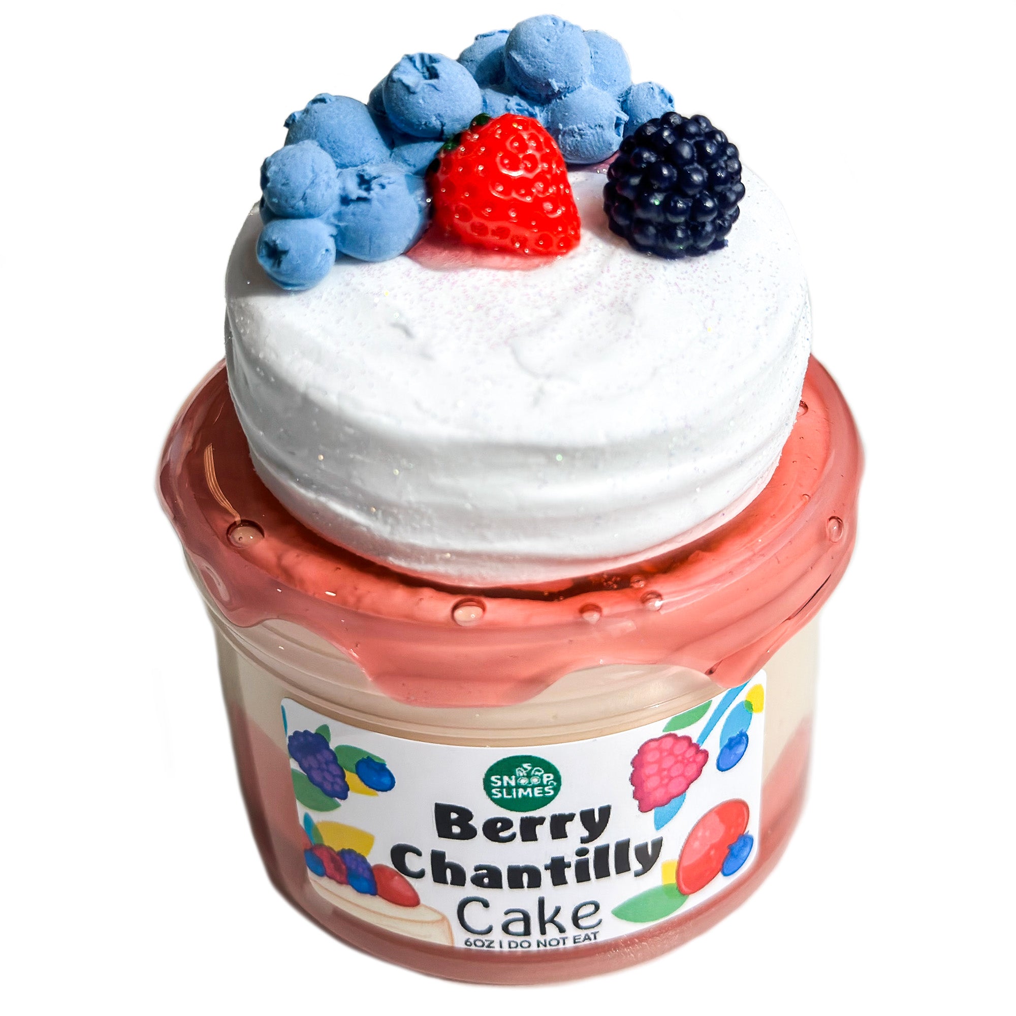 Berry Chantilly Cake Slime