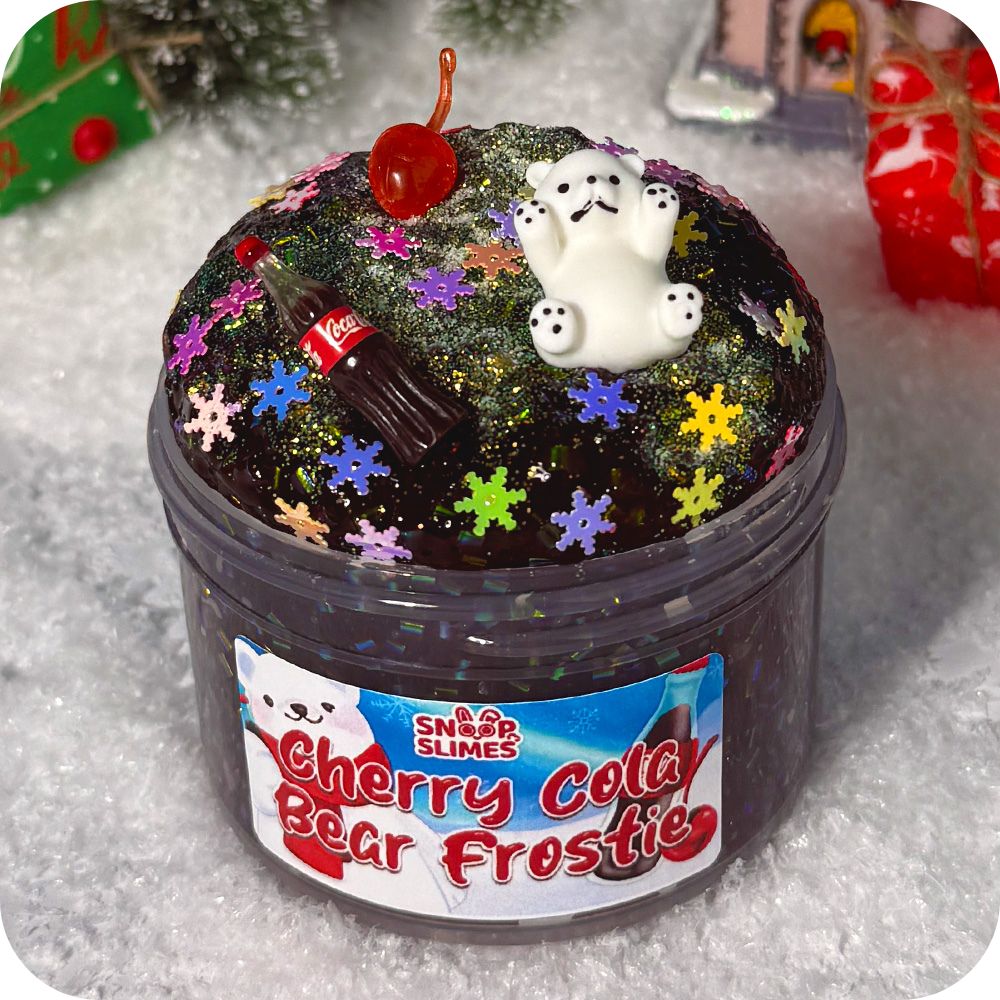 Cherry Cola Bear Frostie Slime