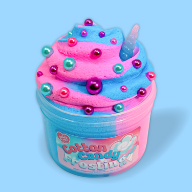 トランプ fontaine slime cotton candy Cotton Candy Frosting Slime | Snoopslimes – snoopslimes