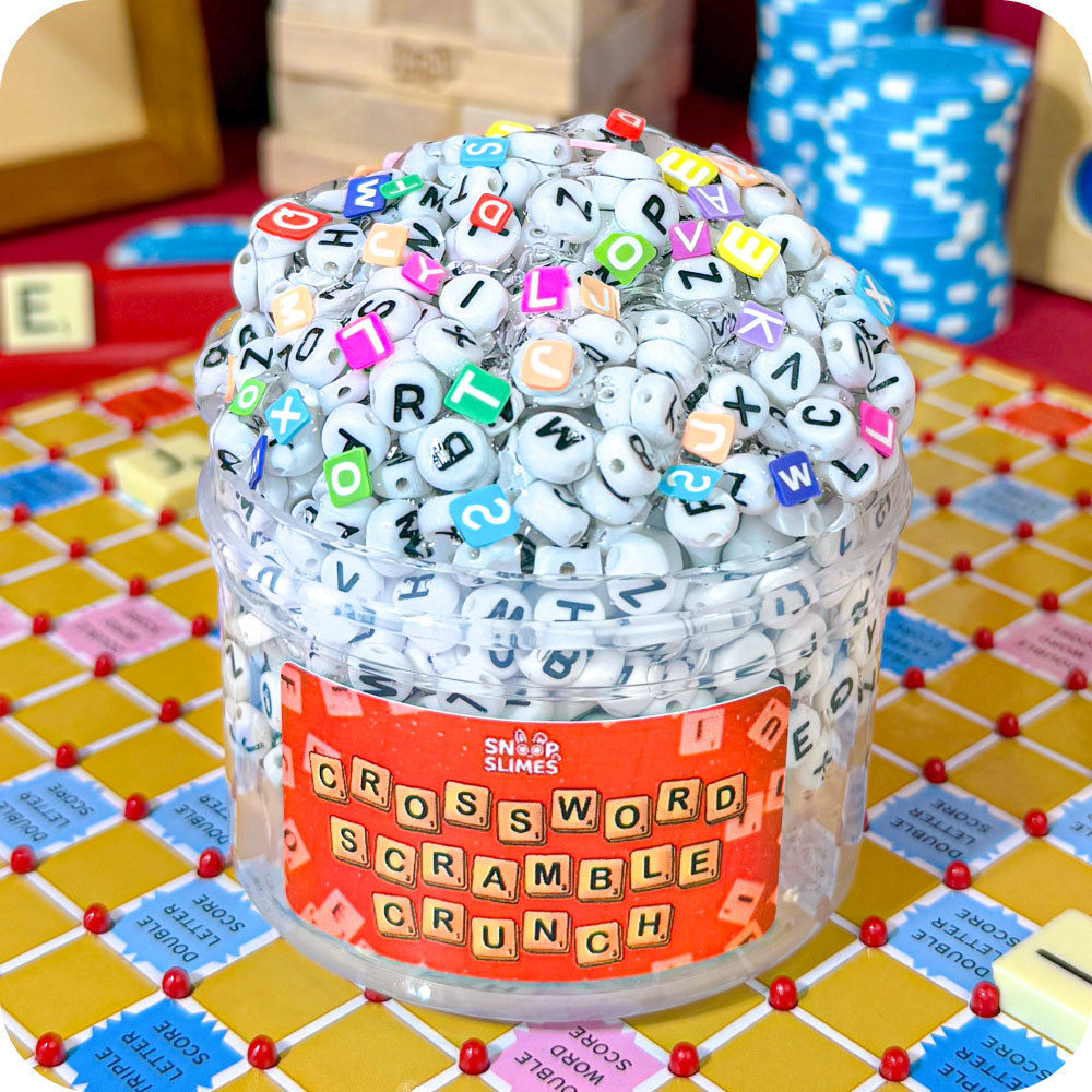 Crossword Scramble Crunch Slime