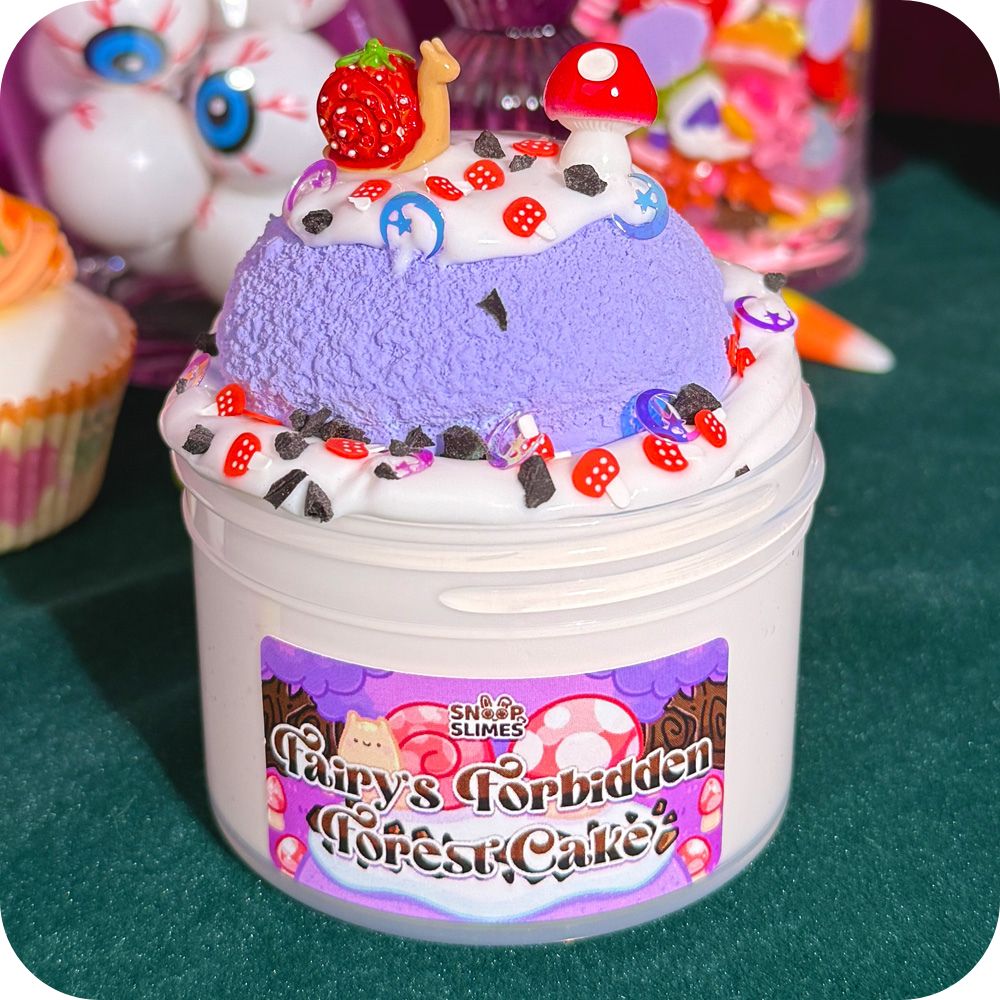 Fairy's Forbidden Forest Cake Slime
