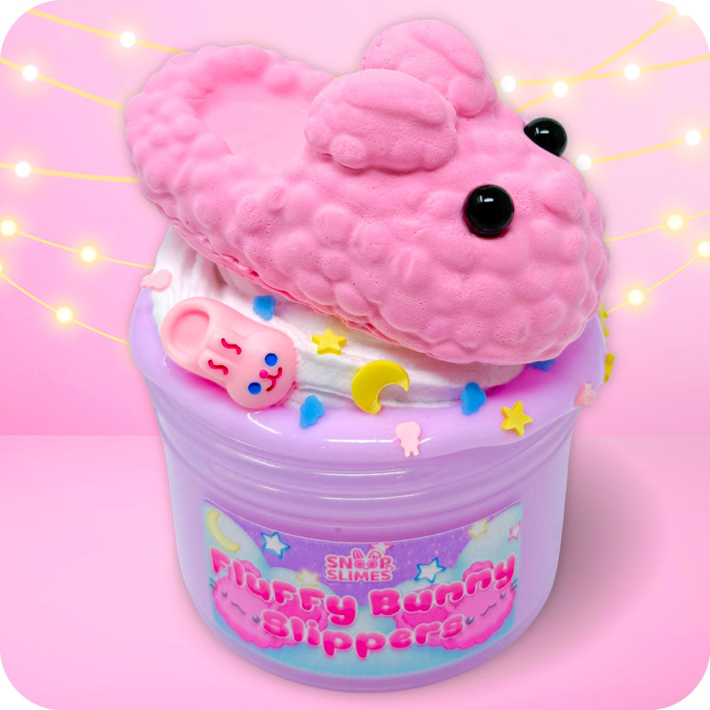 Fluffy Bunny Slippers Slime