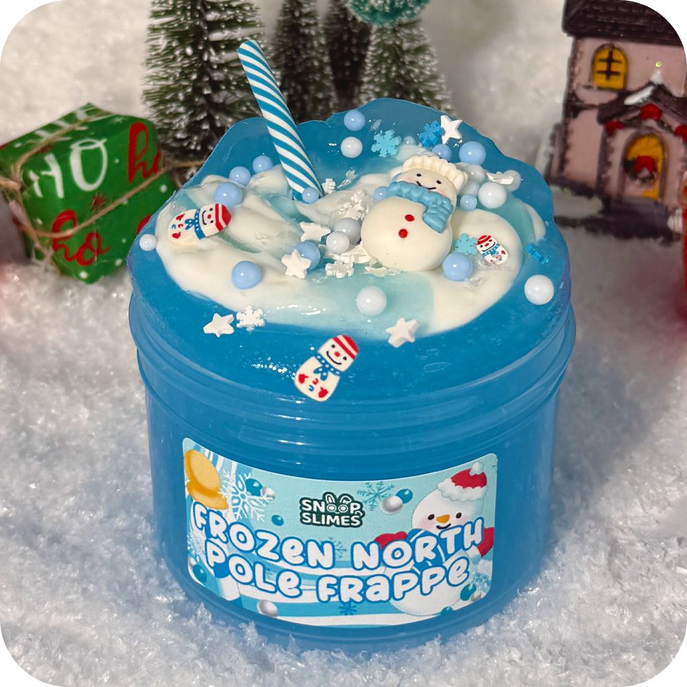 Frozen North Pole Frappe Slime