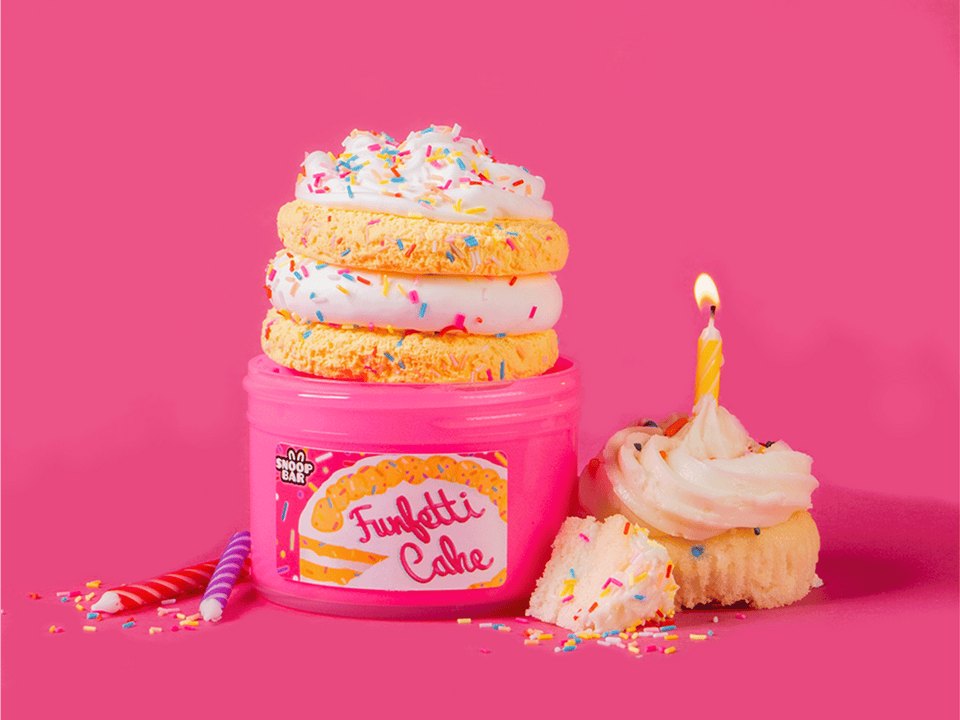 Funfetti Cake Slime snoopslimes