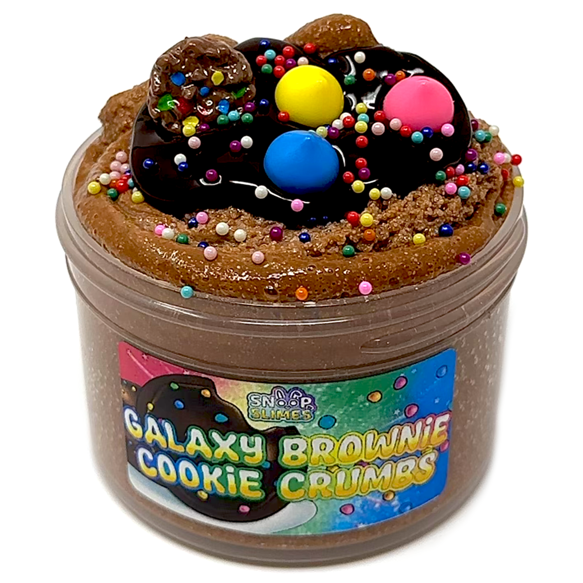 Galaxy Brownie Cookie Crumbs Slime