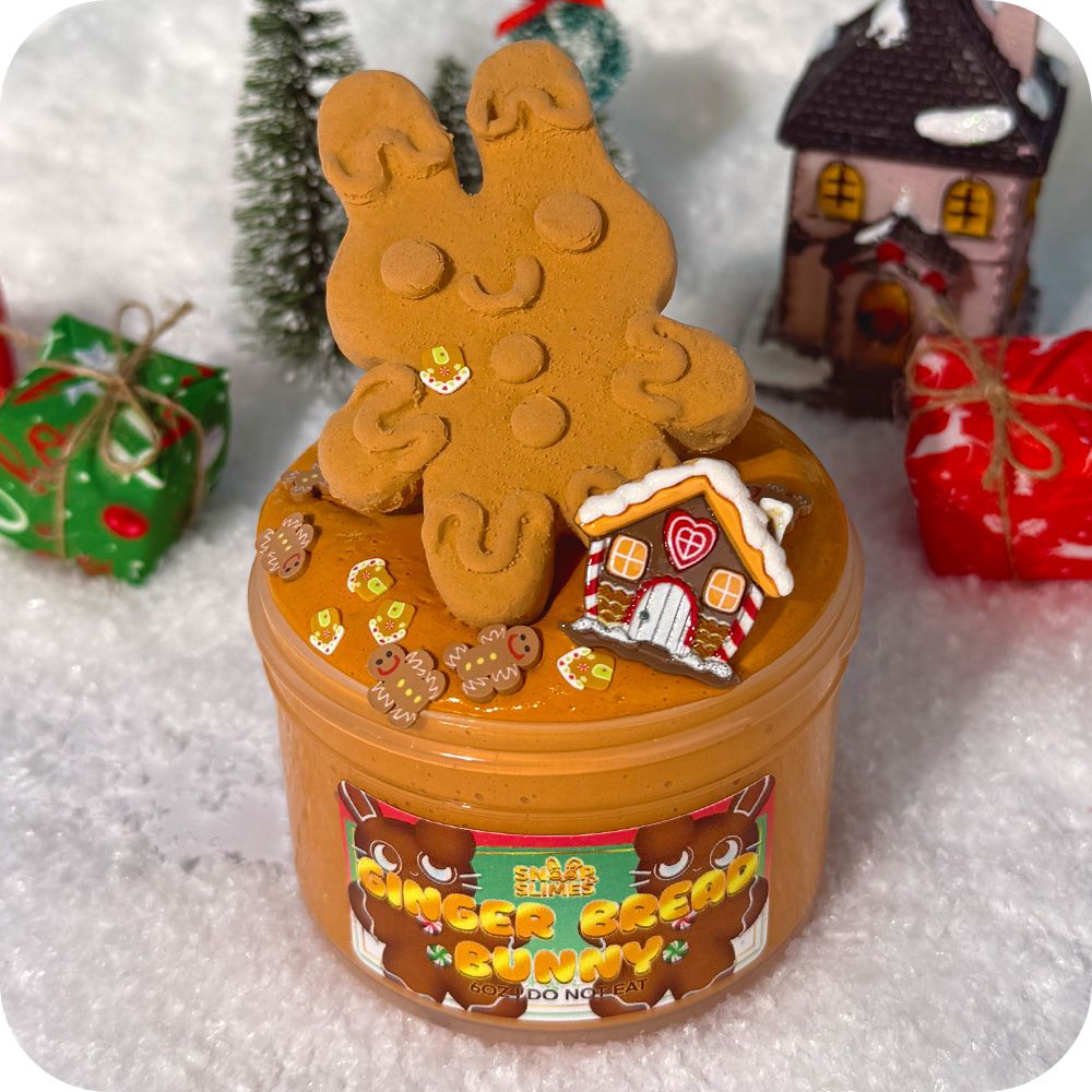 Gingerbread Bunny Slime