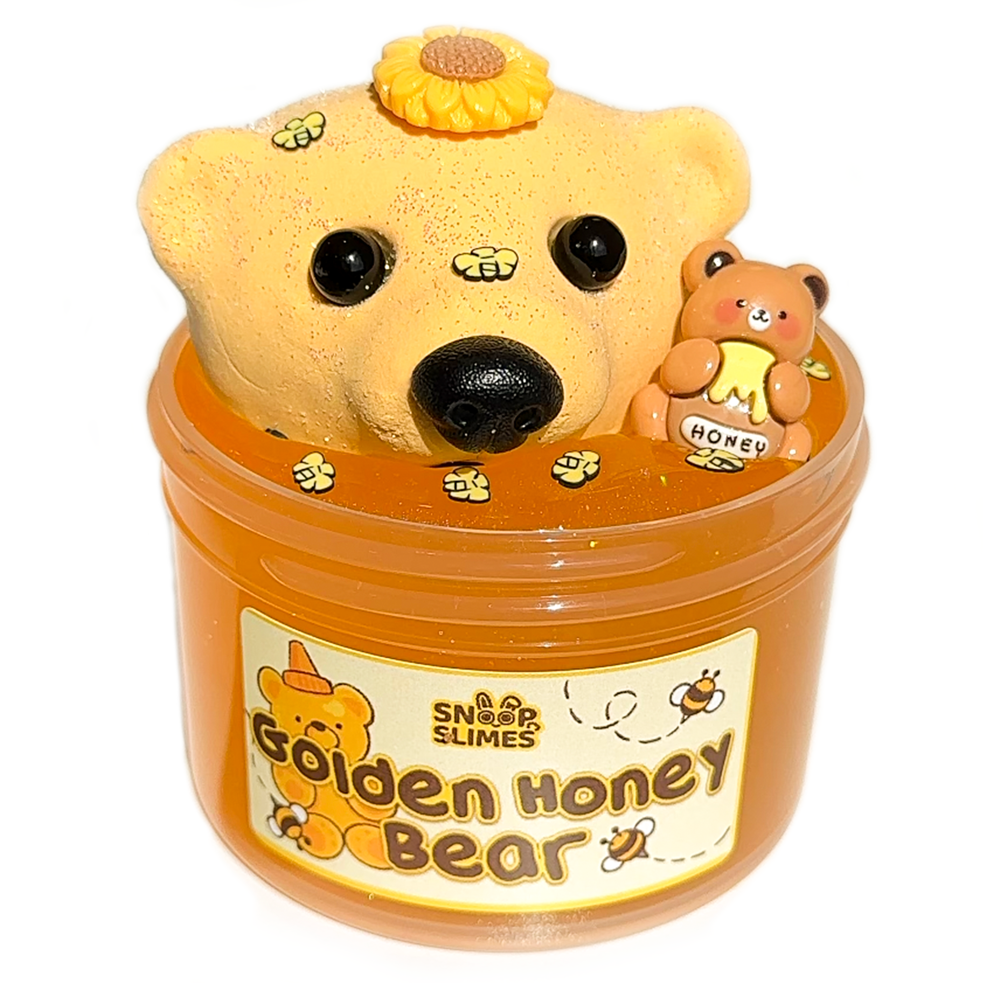 Golden Honey Bear Slime