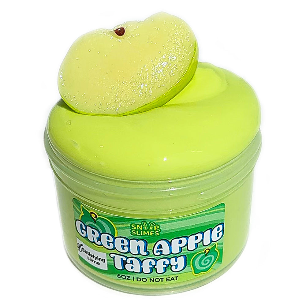 Green Apple Taffy Slime