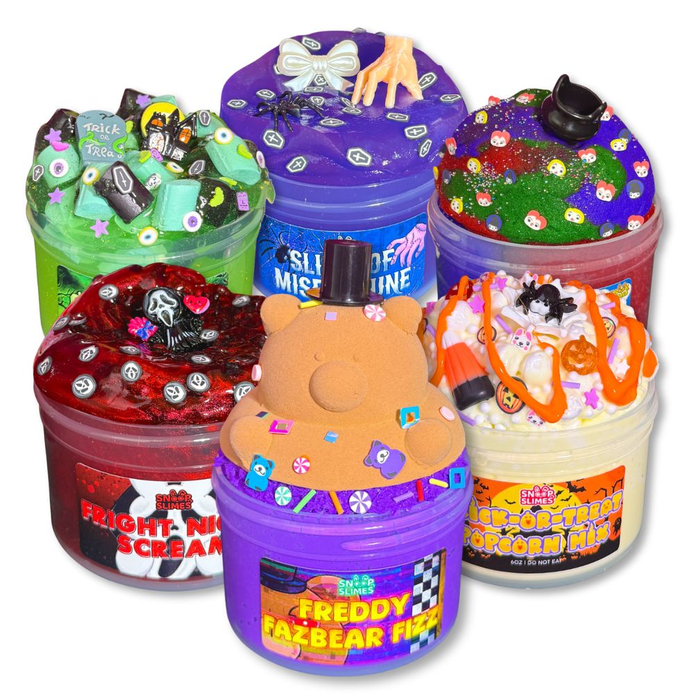 Halloween Movie Night Slime Bundle