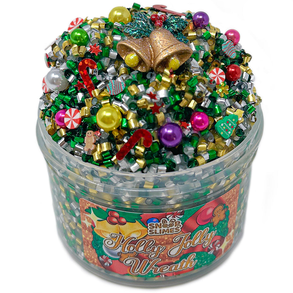 Holly Jolly Wreath Slime