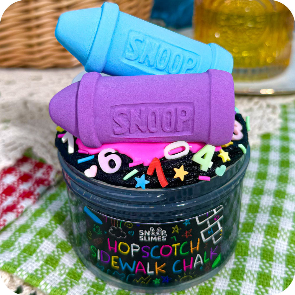 Hopscotch Sidewalk Chalk Slime