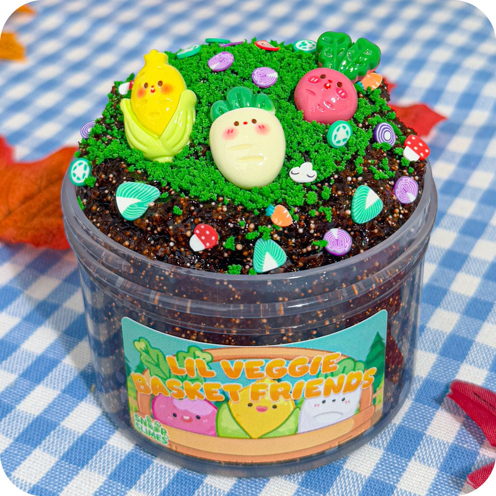 Lil Veggie Basket Friends Slime