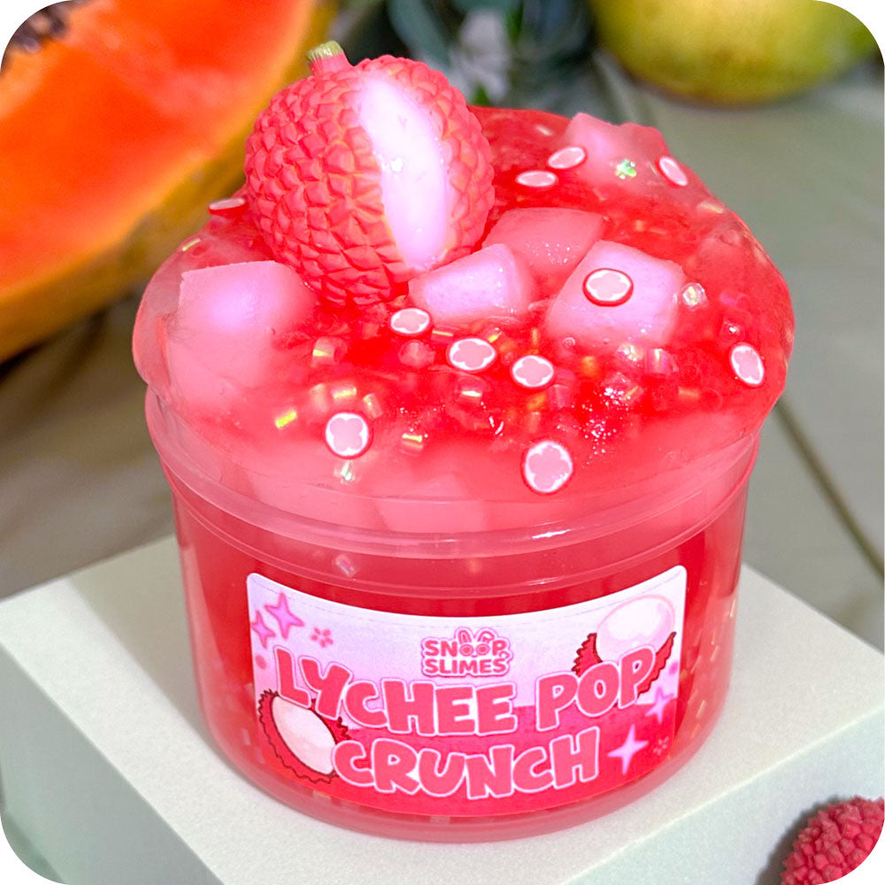 Lychee Pop Crunch Slime