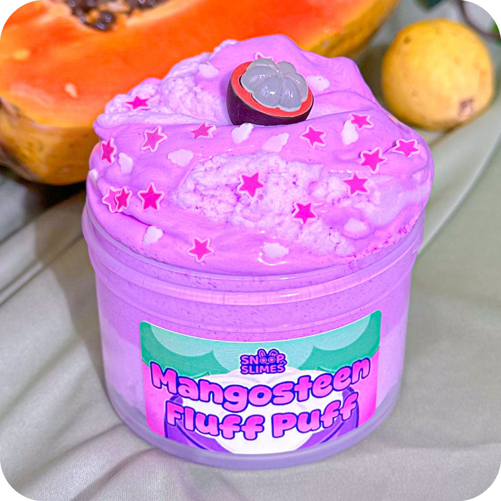 Mangosteen Fluff Puff Slime