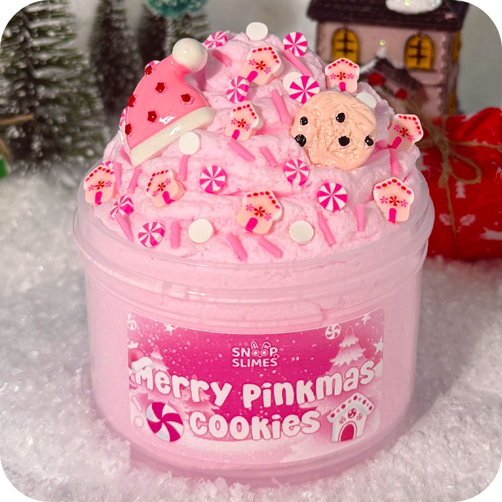 Merry Pinkmas Cookies Slime