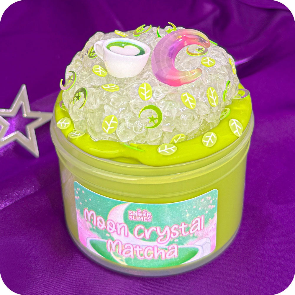 Moon Crystal Matcha Slime
