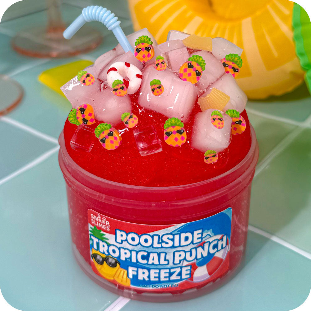 Poolside Tropical Punch Freeze Slime