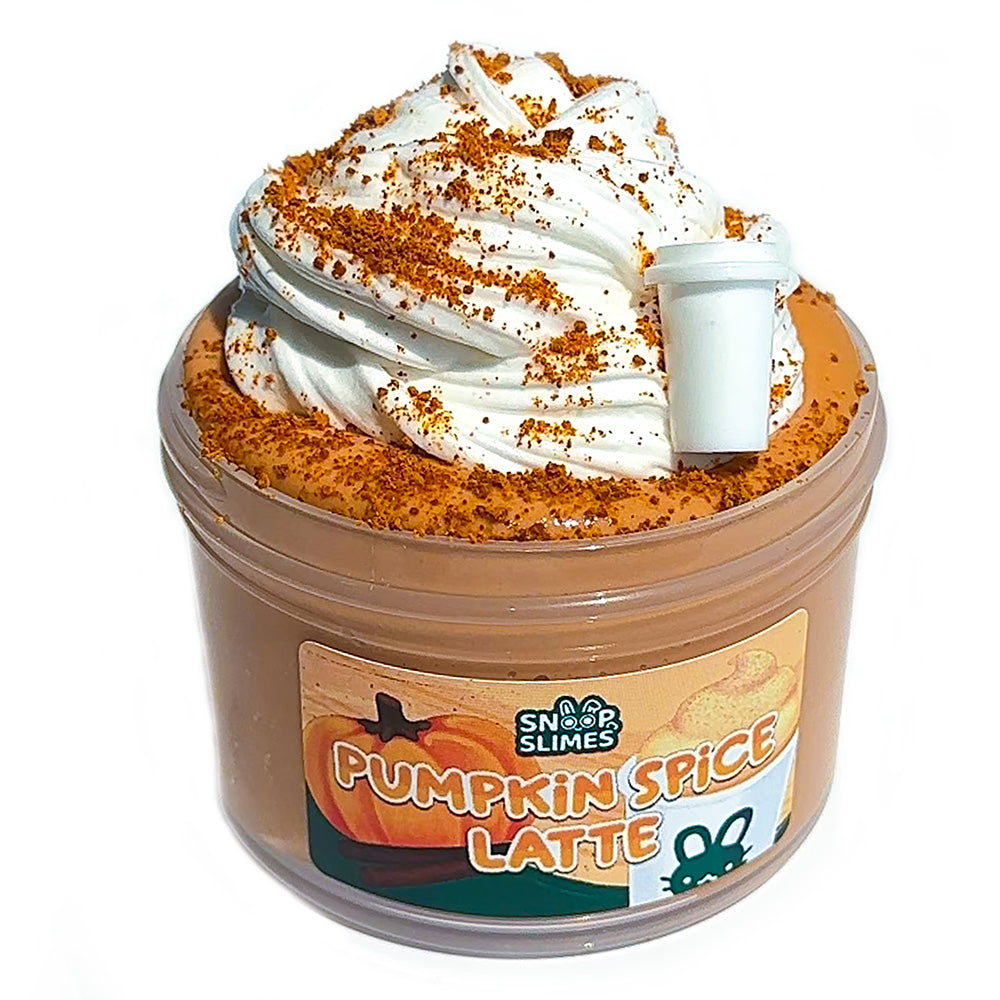 Pumpkin Spice Latte Slime