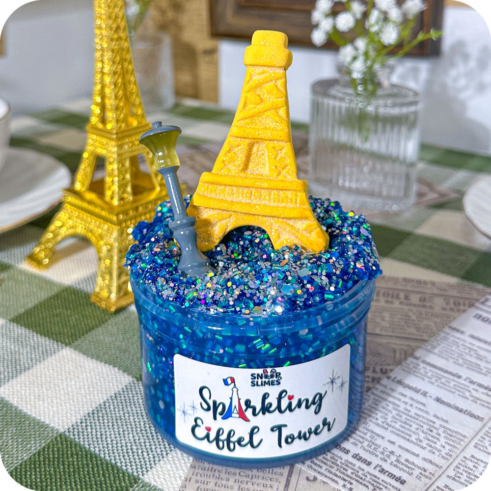 Sparkling Eiffel Tower Slime