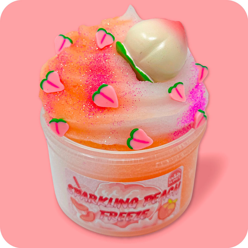 Sparkling Peach Freeze Slime