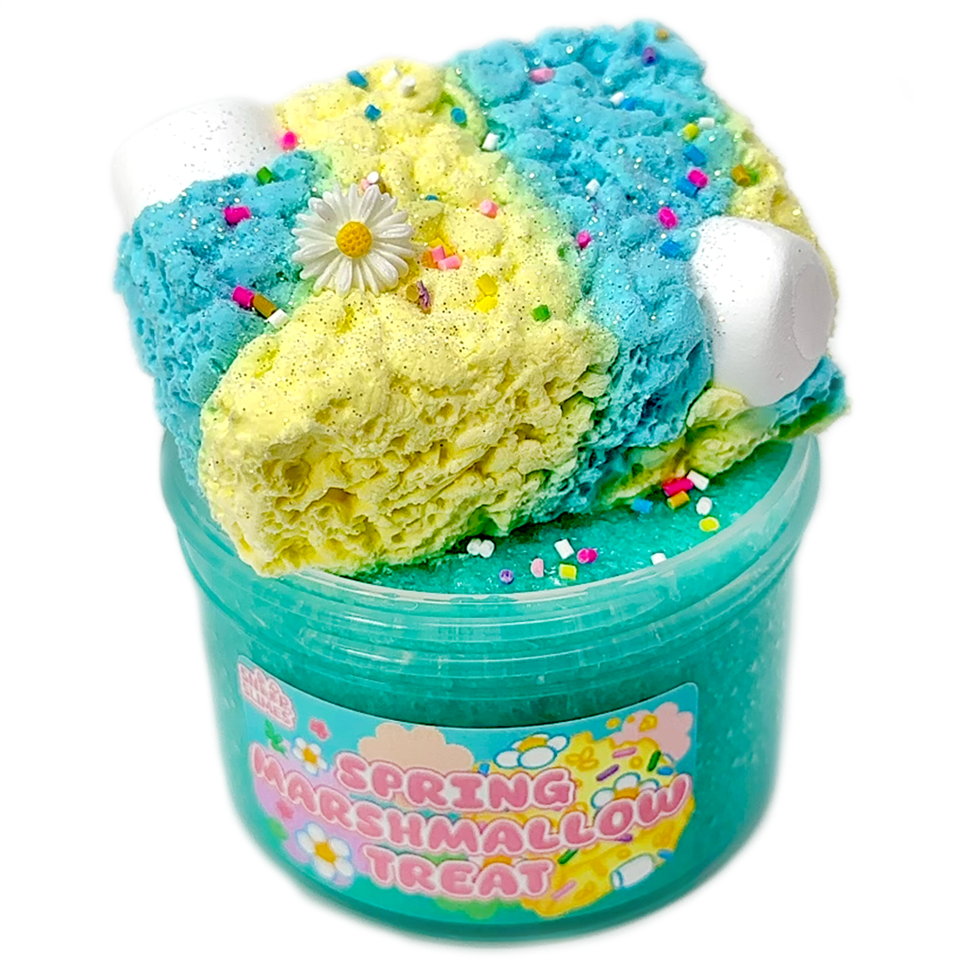 Spring Marshmallow Treat Slime