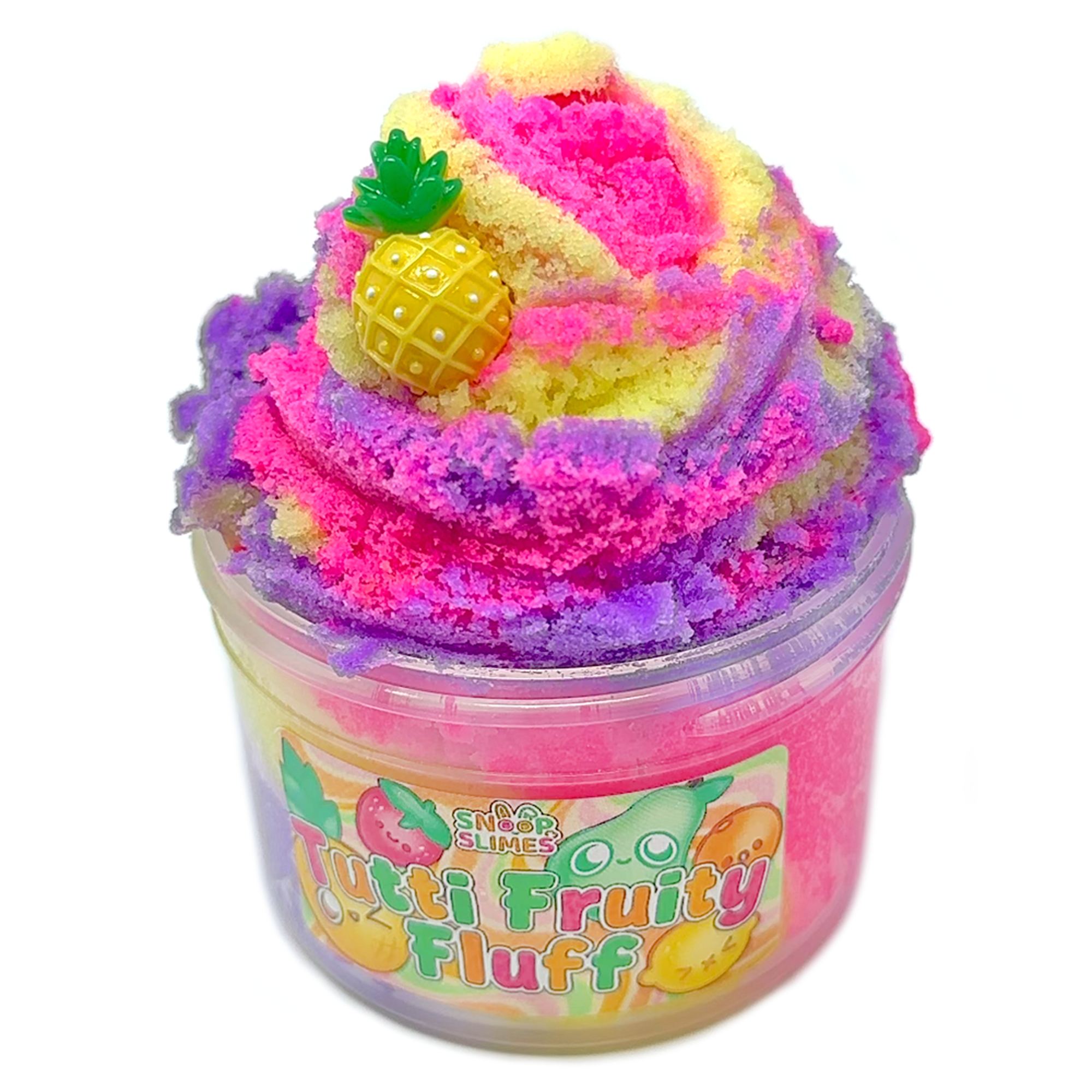 Tutti Fruity Fluff Slime