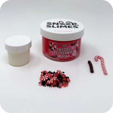 Twisted Peppermint Mocha Slime | Snoopslimes – snoopslimes